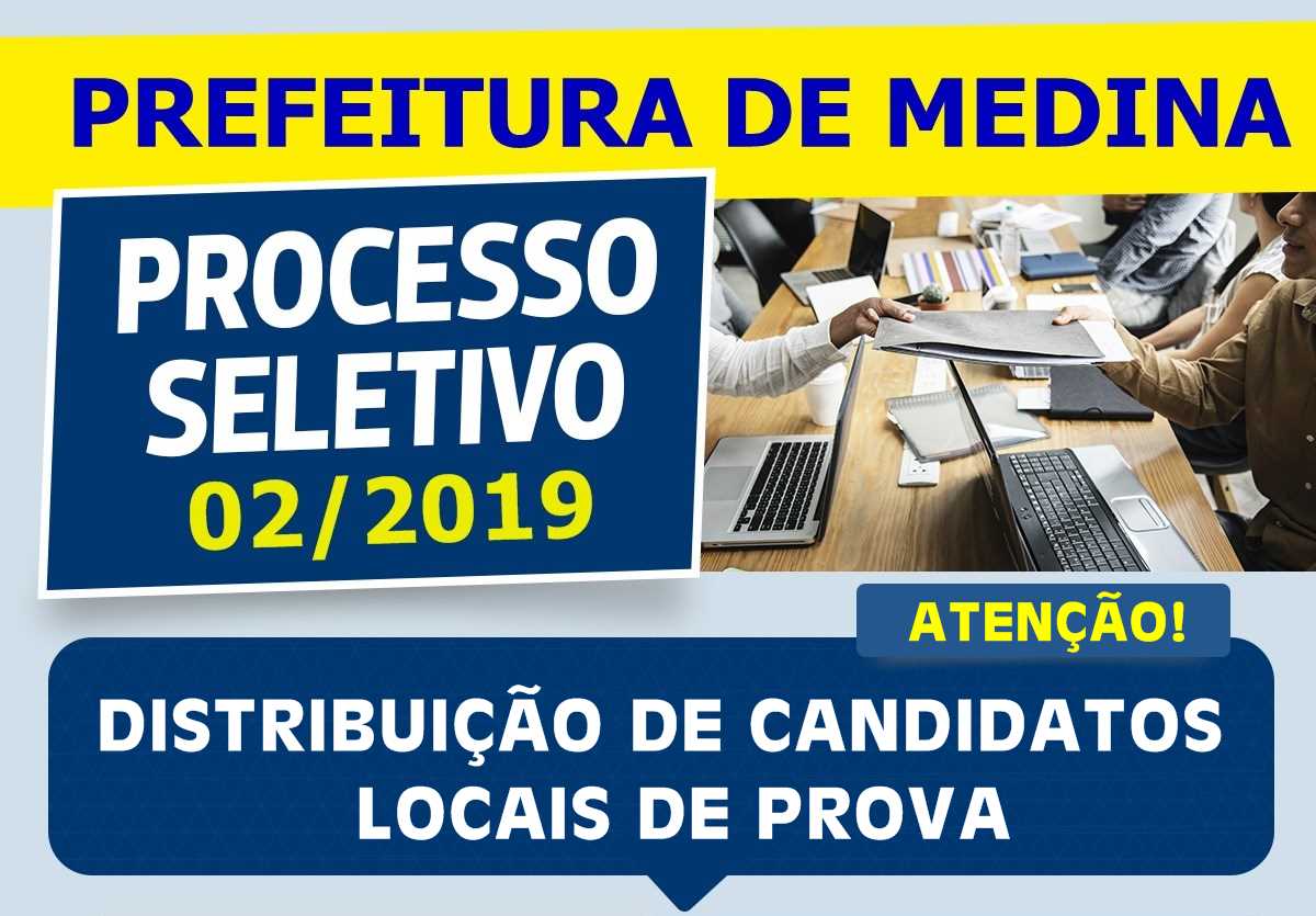 Prefeitura Municipal De Medina - Processo Seletivo Saúde E Assistência ...